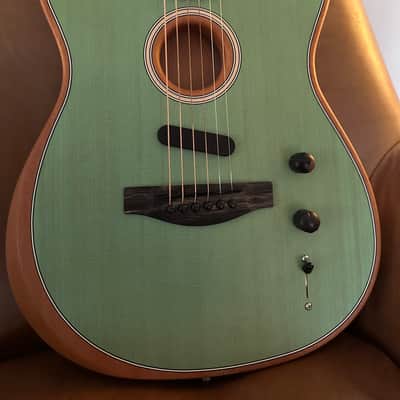 Fender Acoustasonic Player Telecaster 2020 - Seafoam Green image 4