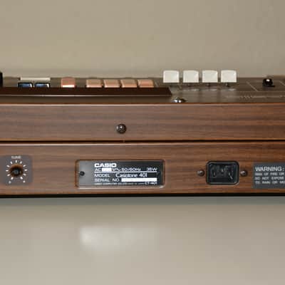 Casio CT-401 Wood image 3