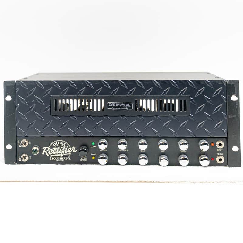 Mid-’90s Mesa Boogie Dual Rectifier Rackmount Rev G “Racktifier” – Dual Channels image 1
