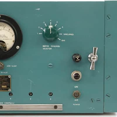 Teleregister Corp Dept of Commerce Peak Clipping Tube Amp Amplifier #46270 image 4