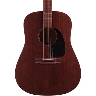 Martin D-15M Mahogany Dreadnought Acoustic Guitar w/ Sofshell Case - Natural image 1