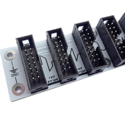 2x Busboard for Eurorack Case, Modular Synthersizer, Eurorack Busboard, Ripple Noise Rejection image 2