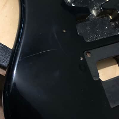 1988 Kramer USA Pacer Deluxe F Series Plate Black Guitar Body Floyd Ready image 6