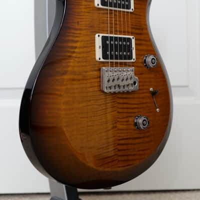 2023 PRS 10th Anniversary S2 Custom 24 - Black Amber electric guitar with PRS hard case image 9