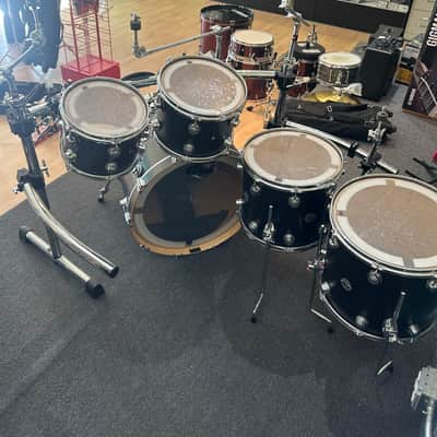 DW Collectors Series 2010 - Flat Black with Gibraltar Rack image 5
