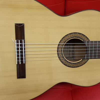 Lucida Artista LG-725 Classical Flamenco Guitar 200? Natural with Hard Case image 2