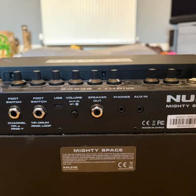 NuX Mighty Space 30-Watt 2x2" Wireless Stereo Modeling Guitar Combo 2022 - Present - Black image 3