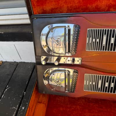 Fender 2000 pedal steel guitar 1960s - Sunburst image 7