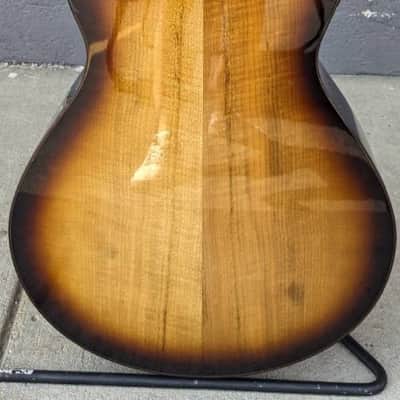 Breedlove Artista Pro Series Concerto CE Acoustic Electric Guitar, Burnt Amber image 9