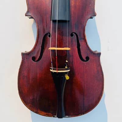 Santo Serafin Labeled Baroque Violin 1734 image 8