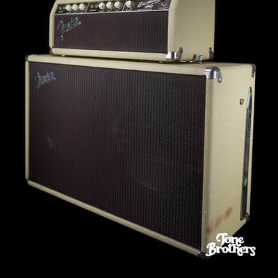 COLLECTOR GRADE! 1962 Fender Bassman 6G6-B Blonde (with original covers and speaker cable) image 7
