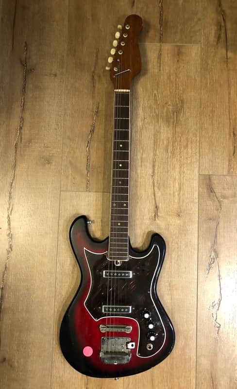 Teisco 2 Pickup MIJ 1970 Redburst image 1