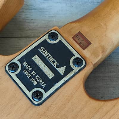 Weird Samick Guitar from 1992 (with Steinberger Tremolo) image 10