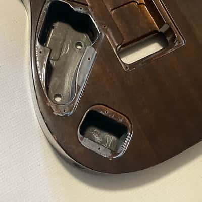 1999 Japan Fujigen Ibanez RG520QS Brown Quilt Maple Guitar Body Original Edge Tremolo Ready image 16