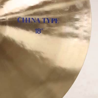Paiste 18" Formula 602 China Type Cymbal Vintage 1980's image 4