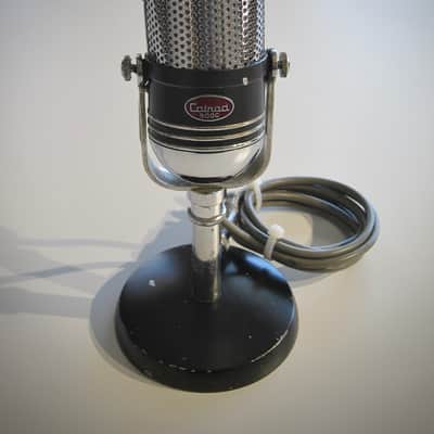 Calrad 500C Microphone Desk Mic with stand Circa-1960s-Chrome & Black` image 12