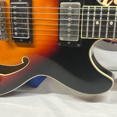 Ibanez Artcore Series AS73-BS Semi-Hollow Body Electric Guitar image 6