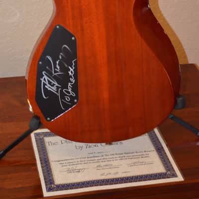 Zion Phil Keaggy Primera Honey Burst - ONE of only 10 made - Seymour Duncan Custom Shop - Quilt top image 6