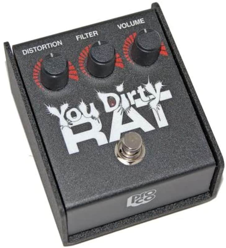 RAT Distortion Pro Co You Dirty Distortion Pedal, Black image 1