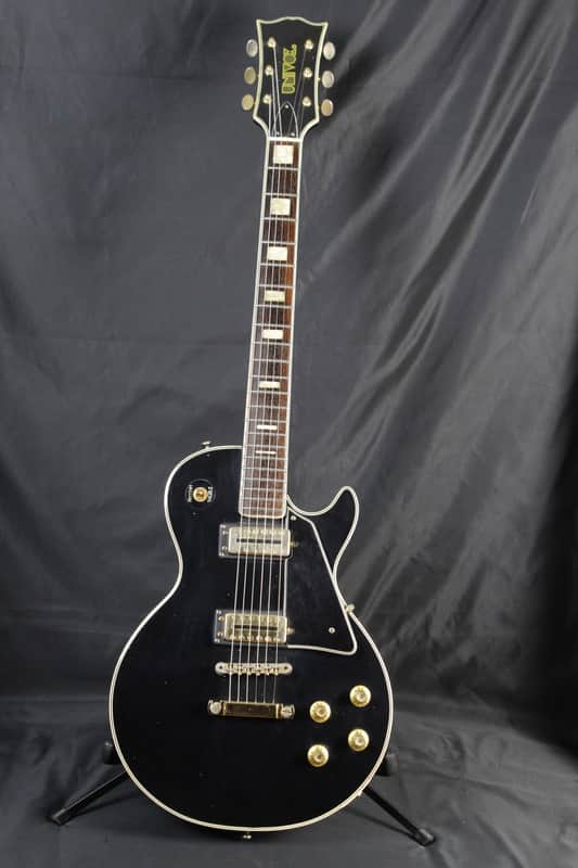 Univox Les Paul Custom 1970s Lawsuit Era Electric Guitar w/ Original Hard Case - Very Good