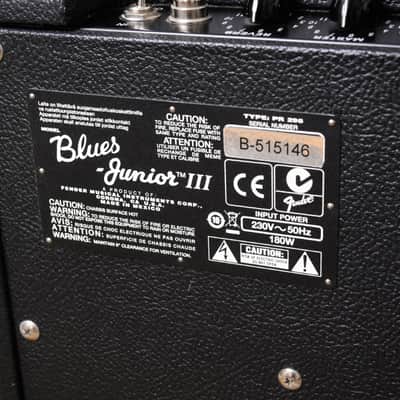 Fender Blues Junior III Black (Pre-owned, 2012) image 4