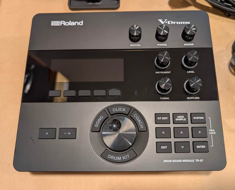 Roland TD-27 Electronic V-Drum Module with Additional Sound Packs image 1