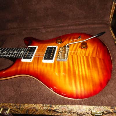 PRS Custom 24 10-Top 2023 - Dark Cherry Sunburst image 5