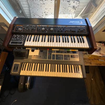 Roland Jupiter 4 49-Key Synthesizer 1978 - 1982 - Black image 9