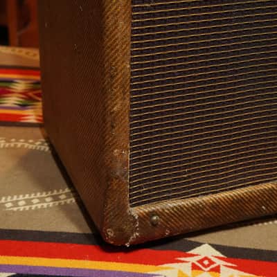 1957 Fender Bassman 5E6 40w 4x10" Tube Amp Combo (VIDEO! Bill Carruth Work, Ready to Go) image 4
