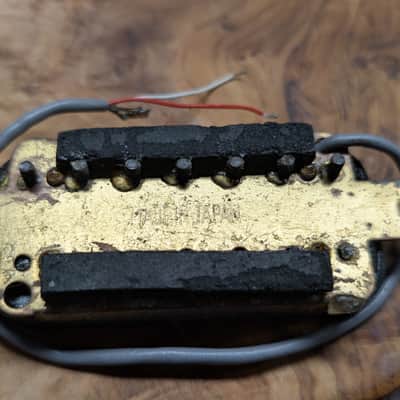Ibanez Prestige V87 V77 7 String Electric Guitar Pickup Set Black Humbuckers Japan Bridge & Neck RG7421 image 6
