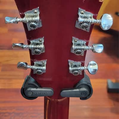 Guild Starfire III Hollow Body Guitar with Guild Bigsby & Brand New Gator Hard Case 1966 - Cherry Red image 6