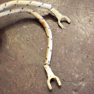 Bell & Howell Vintage GE power supply socket plug for electric cord cable recessed 1950s image 4