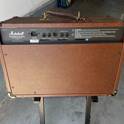 Marshall Acoustic Soloist AS50R 2-Channel 50-Watt 2x8" Acoustic Guitar Combo 2000s - Brown image 7