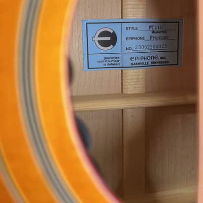 Masterbilt Frontier Iced Tea Aged Gloss Epiphone image 5