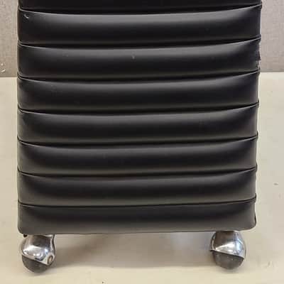 Vintage Kustom Tuck N Roll 2X15" Black Bass Guitar Cabinet Original Speakers image 8