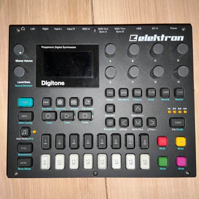 Elektron Digitone 8-Voice Digital Synthesizer 2017 - 2024 - Black image 1