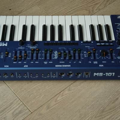Behringer MS-1 / MS-101 Analog Synthesizer 2019 - Present - Blue image 2