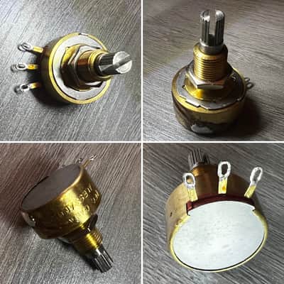 Alessandro 500K Custom Taper Audio Potentiometers - Set of 4: image 6