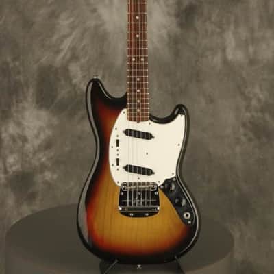 Fender Mustang Guitar 1975, Sunburst image 1