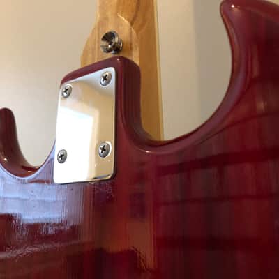 Kay K-2B Bass Cherry 1970s (SG Style Body) image 6