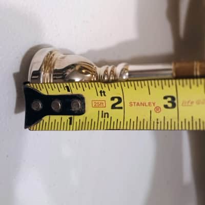 Conn-Selmer Small Shank Trombone (Baritone) Mouthpiece Extension, Silver Plated image 4
