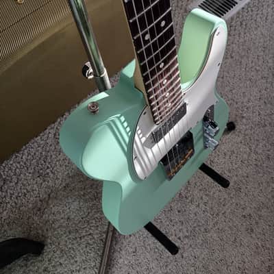 Fender American Performer Telecaster Hum Rosewood Fretboard 2023 - Satin Surf Green image 5