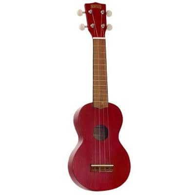Mahalo Kahiko Soprano Ukulele & FREE Bag Red image 2