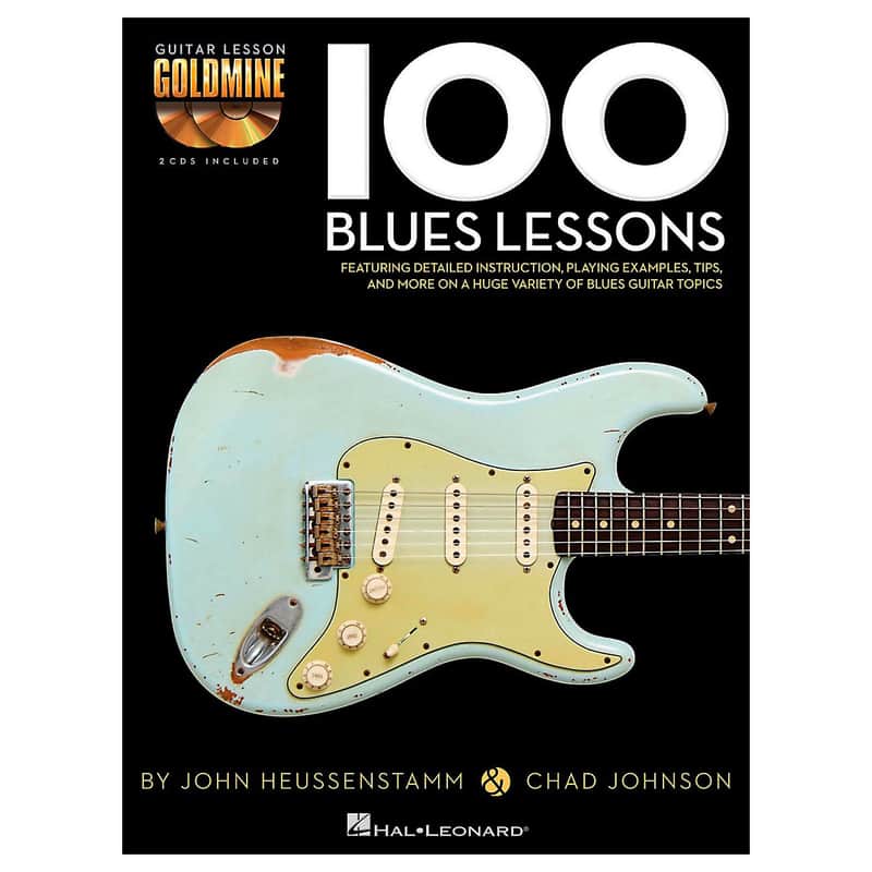 Hal Leonard 100 Blues Lessons: Guitar Lesson Goldmine Series image 1