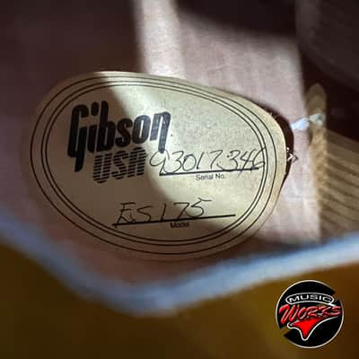 Gibson Es 175 Sunburst 1997 True Vintage image 10