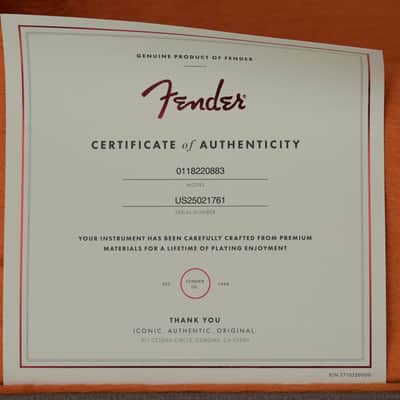Fender American Ultra Luxe Vintage '60s Stratocaster, Rosewood Fingerboard - Ice Blue Metallic image 14