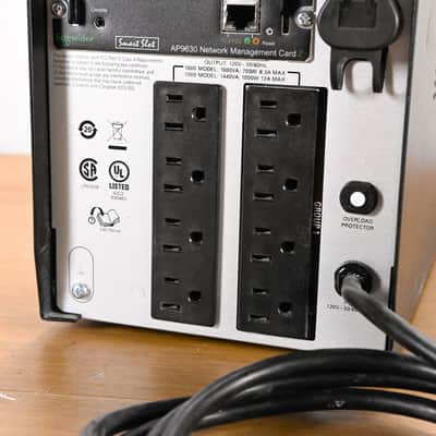 APC SMT1500US Smart-UPS 1500VA / 1000W Tower UPS Battery Backup w/ LCD CG01XB9 image 7