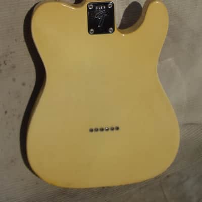 Fender Telecaster 1976 Olympic White to Blond image 6