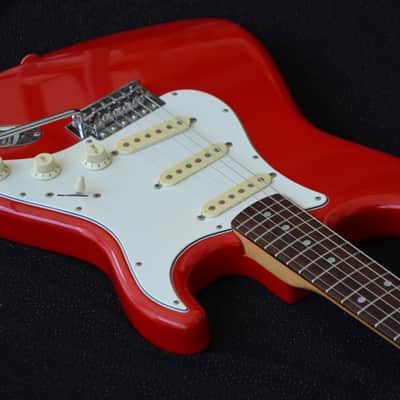 Fender/Squier Stratocaster 1960s Vintage Style*rare model made in Japan*neck has a fine thick rosewood slab board!*100% original/mint condition/from first owner/frets are as new*looks/plays/sounds fantastic*affordable vintage Strat=BUY NOW! HAVE FUN! image 10