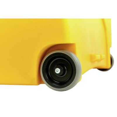 Hardcase HNP40WY 40" Hardware Case With Wheels Yellow image 7